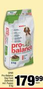 Spar Pro Balance Dog Food(Selected Incl.Puppy)-8Kg Each