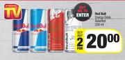Red Bull Energy Drink Assorted-For Any 2 x 250ml