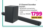 Hisense 2.1 Channel Soundabr HS212F