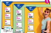 Hisense 50" (127cm) UHD Smart TV