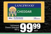 Lancewood Cheese (Selected)-900g Each