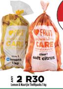 Lemon & Naartjie Thriftpacks-For Any 2 x 1Kg