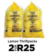 Lemon Thriftpacks-For 2