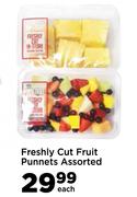 Freshy Cut Fruit Punnets Assorted-Each
