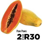 Paw Paws-For 2