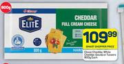 Clover Cheddar White Cheddar Gouda Or Tussers-800g Each