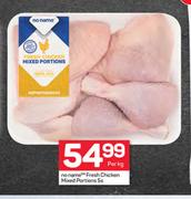 No Name Fresh Chicken Mixed Portions-5s Per Kg