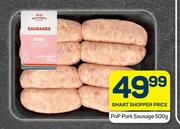 PnP Pork Sausages-500g