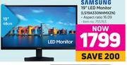 Samsung 19" LED Monitor LS19A330NHMXZN