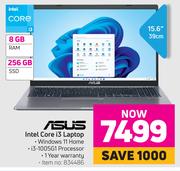 Asus Intel Core i3 Laptop