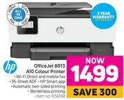 HP Office Jet 8013 A10 Colour Printer