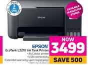 Epson Eco Tank L3210 Ink Tank Printer
