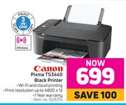 Canon Pixma TS3440 Black Printer