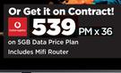 Toshiba 55" QLED Google TV 55C645-On 5GB Data price Plan