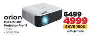 Orion Full HD LED Projector Pro 11 10280759