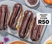 Chocolate Eclairs-For 3