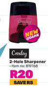 Croxley 2 Hole Sharpener