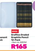 Kores Grafitos Graded Graphite Pencils 12-Pack