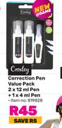 Croxley Correction Pen Value Pack 