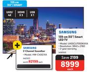 Samsung 55" (139cm) Smart LED TV UA55CU7000KXXA