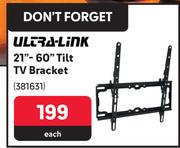 Ultra Link 21"-60" Tilt TV Bracket