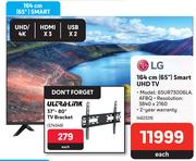 LG 65" (164cm) Smart UHD TV 65UR73006LA.AFBQ