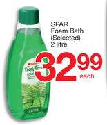SPAR Foam Bath-2Ltr Each