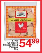 SPAR IQF Frozen Chicken Mixed Portions-2kg