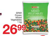 SPAR Frozen Mixed Vegetables-1kg