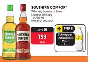 Southern Comfort Whisky Liqueur Or Lime Liqueur Whisky-750ml Each