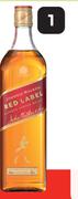 Johnnie Walker Red Label Scotch Whisky-750ml Each
