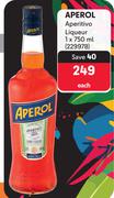Aperol Aperitivo Liquer-750ml Each