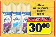 Glade Air Freshener Selected-For Any 3 x 180ml