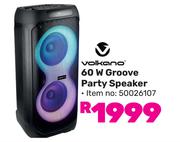 Volkano 60W Groove Party Speaker