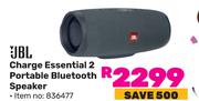 JBL Charge Essential 2 Portable Bluetooth Speaker