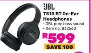 JBL T510 BT On-Ear Headphone