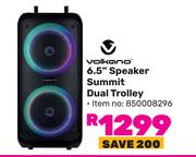 Volkano 6.5" Speaker Summit Dual Trolley