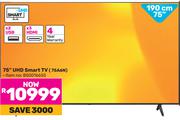 Hisense 75"(190cm) UHD Smart TV 75A6N