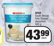 Spar South African Feta Cheese (Assorted)-400g Each