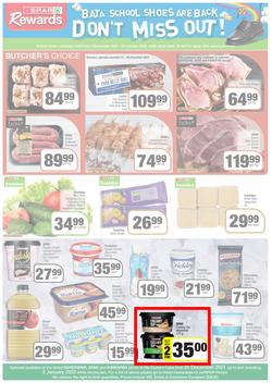SPAR, SUPERSPAR & KWIKSPAR EASTERN CAPE (21 December 2021 - 2 January 2022) Valid In Spar: Acres, Cradock, Fleet, Superspar: Port Elizabeth, East London, Knysna, Kwikspar: Abbotsford, Butterworth, page 3