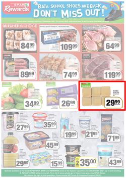 SPAR, SUPERSPAR & KWIKSPAR EASTERN CAPE (21 December 2021 - 2 January 2022) Valid In Spar: Acres, Cradock, Fleet, Superspar: Port Elizabeth, East London, Knysna, Kwikspar: Abbotsford, Butterworth, page 3