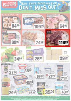 SPAR, SUPERSPAR & KWIKSPAR EASTERN CAPE (21 December 2021 - 2 January 2022) Valid In Spar: Acres, Cradock, Fleet, Superspar: Port Elizabeth, East London, Knysna, Kwikspar: Abbotsford, Butterworth, page 3