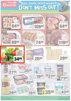 SPAR, SUPERSPAR & KWIKSPAR EASTERN CAPE (21 December 2021 - 2 January 2022) Valid In Spar: Acres, Cradock, Fleet, Superspar: Port Elizabeth, East London, Knysna, Kwikspar: Abbotsford, Butterworth, page 3