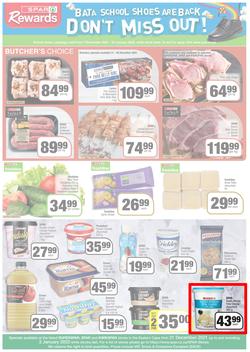 SPAR, SUPERSPAR & KWIKSPAR EASTERN CAPE (21 December 2021 - 2 January 2022) Valid In Spar: Acres, Cradock, Fleet, Superspar: Port Elizabeth, East London, Knysna, Kwikspar: Abbotsford, Butterworth, page 3