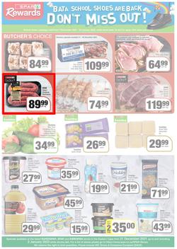 SPAR, SUPERSPAR & KWIKSPAR EASTERN CAPE (21 December 2021 - 2 January 2022) Valid In Spar: Acres, Cradock, Fleet, Superspar: Port Elizabeth, East London, Knysna, Kwikspar: Abbotsford, Butterworth, page 3