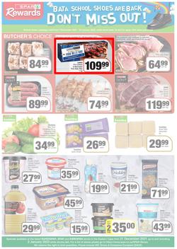 SPAR, SUPERSPAR & KWIKSPAR EASTERN CAPE (21 December 2021 - 2 January 2022) Valid In Spar: Acres, Cradock, Fleet, Superspar: Port Elizabeth, East London, Knysna, Kwikspar: Abbotsford, Butterworth, page 3