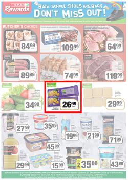 SPAR, SUPERSPAR & KWIKSPAR EASTERN CAPE (21 December 2021 - 2 January 2022) Valid In Spar: Acres, Cradock, Fleet, Superspar: Port Elizabeth, East London, Knysna, Kwikspar: Abbotsford, Butterworth, page 3