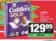 Cuddlers Gold Value Pack Nappies Or Pants Assorted