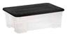 Contour Clear & Black Storage Box 11L (850017903)