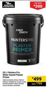Fired Earth 20Ltr Painters Pro Water-Based Plaster Primer 663896